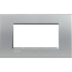 Placca 4 posti Tech Bticino Living LNA4804TE
