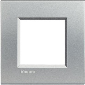 Placca 2 posti Tech Bticino Living LNA4802TE