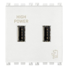 Unità alimentazione USB 5V2,1A 1M Vimar arkè bianco 19295.B