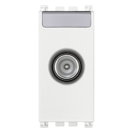 Presa TV-RD-SAT passante VIMAR arkè bianco 19300.10.B