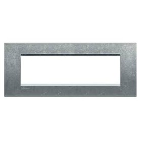 Placca 7 posti Native Bticino Living LNA4807NA