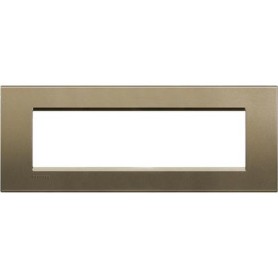 Placca 7 posti Square Bticino Living LNA4807SQ
