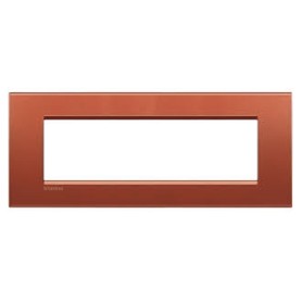 Placca 7 posti Brick Bticino Living LNA4807RK