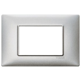 Placca 3M argento metallizzato Vimar Plana 14653.71