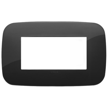 Placca Round 4M nero Vimar Arkè 19684.81 Placca Round 4M nero Vimar Arkè 19684.81