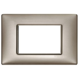 Placca 3M nichel perlato Vimar Plana 14653.74
