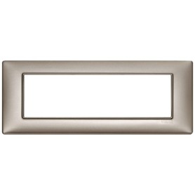 Placca 7M nichel perlato Vimar Plana 14657.74
