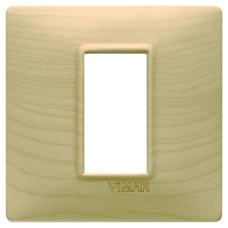 Placca 1M acero Vimar Plana 14641.61 Placca 1M acero Vimar Plana 14641.61