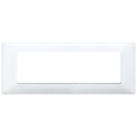 Placca 7M bianco Vimar Plana 14657.01