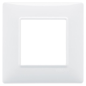 Placca 2M bianco Vimar Plana 14642.01