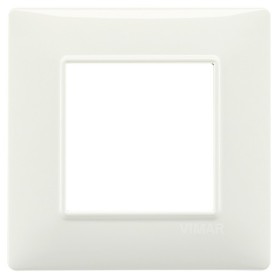 Placca 2M avorio Vimar Plana 14642.02