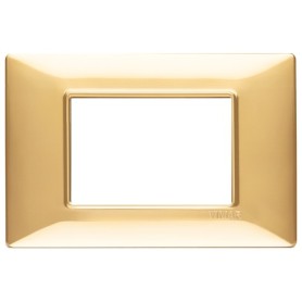 Placca 3M oro lucido Vimar Plana 14653.24
