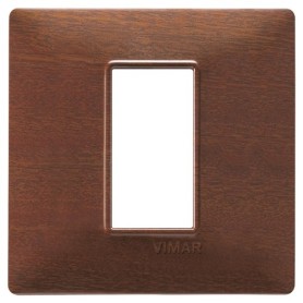 Placca 1M makorè scatola rotonda Vimar Plana 14641.33
