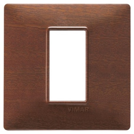 Placca 1M makorè scatola rotonda Vimar Plana 14641.33 Placca 1M makorè scatola rotonda Vimar Plana 14641.33