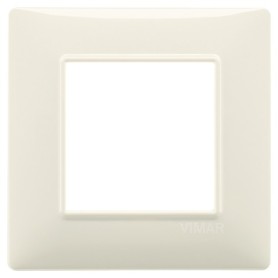 Placca 2M beige Vimar Plana 14642.03