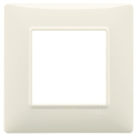 Placca 2M beige Vimar Plana 14642.03