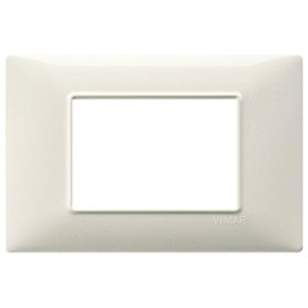 Placca 3M bianco granito Vimar Plana 14653.06