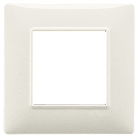 Placca 2M bianco granito Vimar Plana 14642.06 Placca 2M bianco granito Vimar Plana 14642.06