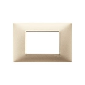Placca 3M champagne opaco Vimar Plana 14653.22