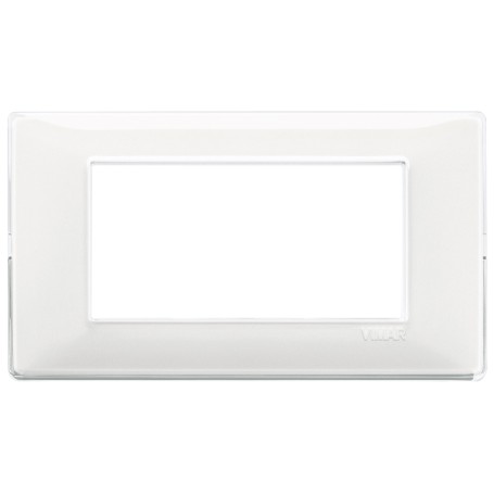 Placca 4M Reflex neve Vimar Plana 14654.41 Placca 4M Reflex neve Vimar Plana 14654.41