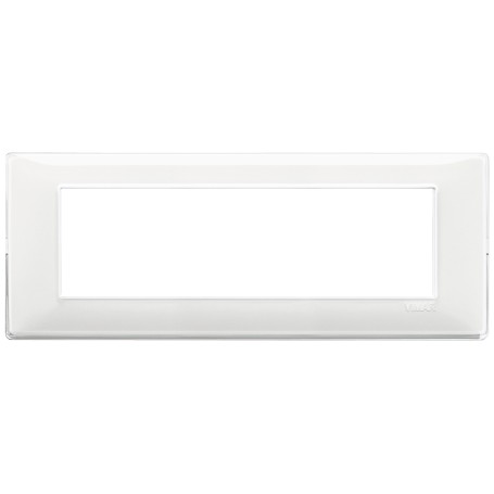 Placca 7M Reflex neve Vimar Plana 14657.41 Placca 7M Reflex neve Vimar Plana 14657.41