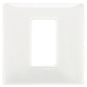 Placca 1M Reflex neve scatola rotonda Vimar Plana 14641.41