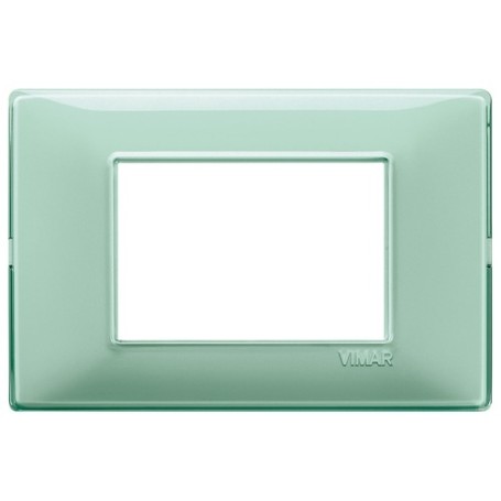 Placca 3M Reflex menta Vimar Plana 14653.44