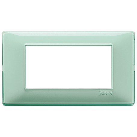 Placca 4M Reflex menta Vimar Plana 14654.44 Placca 4M Reflex menta Vimar Plana 14654.44