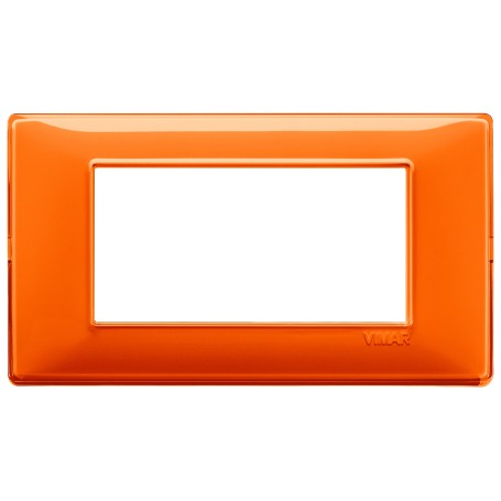Placca 4M Reflex arancio Vimar Plana 14654.48