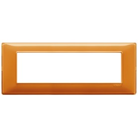 Placca 7M Reflex arancio Vimar Plana 14657.48