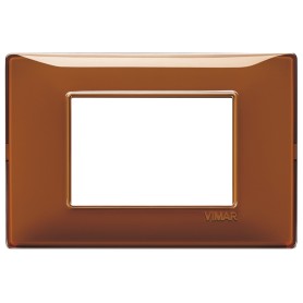 Placca 3M Reflex tabacco Vimar Plana 14653.49