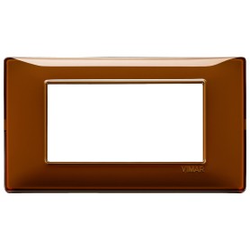 Placca 4M Reflex tabacco Vimar Plana 14654.49