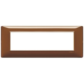 Placca 7M Reflex tabacco Vimar Plana 14657.49