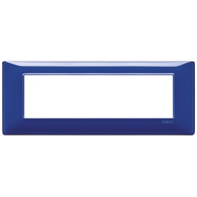 Placca 7M Reflex zaffiro Vimar Plana 14657.50