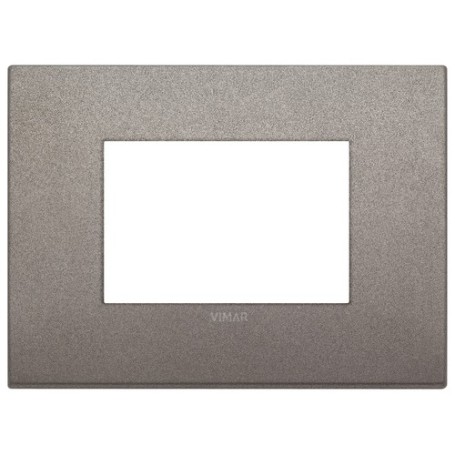 Placca Classic 3M titanio matt Vimar Arkè 19653.04 Placca Classic 3M titanio matt Vimar Arkè 19653.04