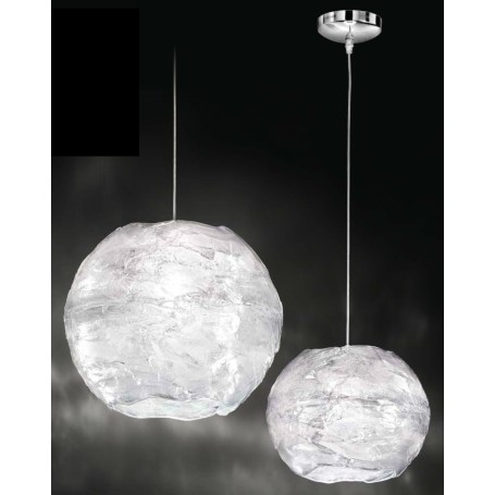 Lampadario coordinato 2 lampade a sospensione acrilico trasparente art.631008T Illuminazione moderna ideale per salone e cucina Lampadario coordinato 2 lampade a sospensione acrilico trasparente art.631008T Illuminazione moderna ideale per salone e cucina