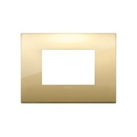 Placca Classic 3M oro Vimar Arkè 19653.07