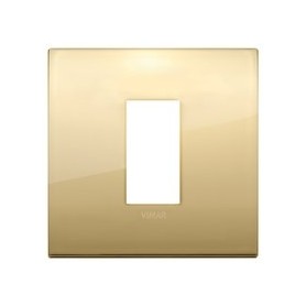 Placca Classic 1M oro scatola rotonda Vimar Arkè 19641.07