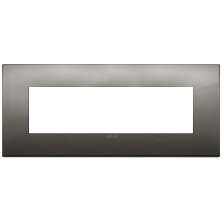 Placca Classic 7M cromo nero Vimar Arkè 19657.09