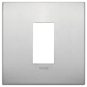 Placca Classic 1M naturale scatola rotonda Vimar Arkè 19641.15