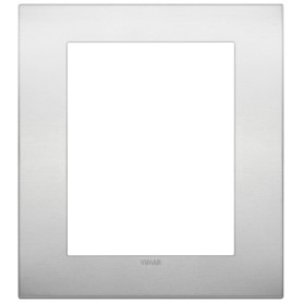 Placca Classic 2M naturale scatola rotonda Vimar Arkè 19642.15