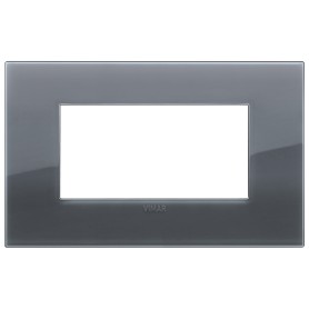 Placca Classic 4M Reflex grigio fumè Vimar Arkè 19654.61
