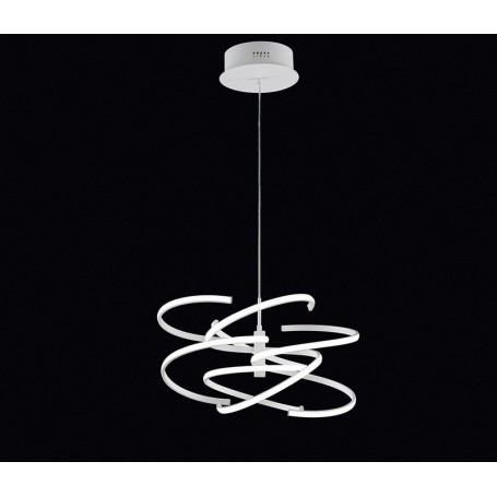 Lampadario lampada a sospensione in metallo verniciato bianco D.60cm art.6397b lc Illuminazione moderna per salone cucina Lampadario lampada a sospensione in metallo verniciato bianco D.60cm art.6397b lc Illuminazione moderna per salone cucina