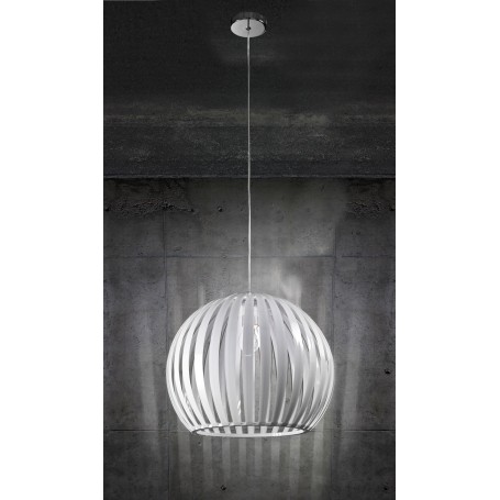Lampadario con lampada a sospensione in acrilico bianco D.30cm art.5860B Illuminazione moderna ideale per salone e cucina Lampadario con lampada a sospensione in acrilico bianco D.30cm art.5860B Illuminazione moderna ideale per salone e cucina