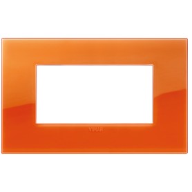 Placca Classic 4M Reflex orange Vimar Arkè 19654.63