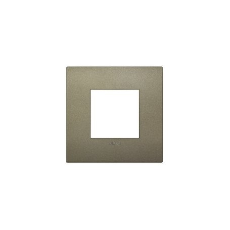 Placca Classic 2M verde matt scatola rotonda Vimar Arkè 19642.77 Placca Classic 2M verde matt scatola rotonda Vimar Arkè 19642.77