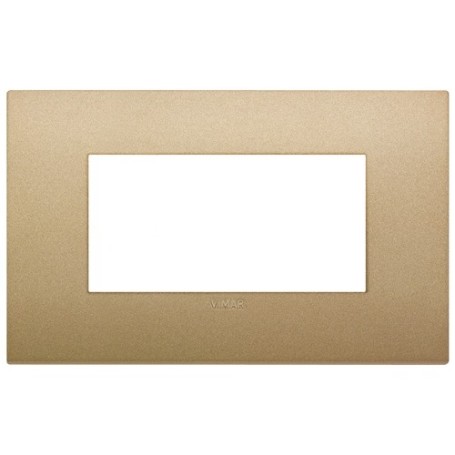 Placca Classic 4M oro matt Vimar Arkè 19654.78 Placca Classic 4M oro matt Vimar Arkè 19654.78