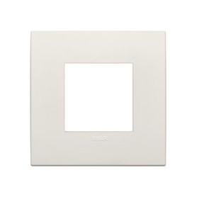 Placca Classic 2M avorio scatola rotonda Vimar Arkè 19642.73