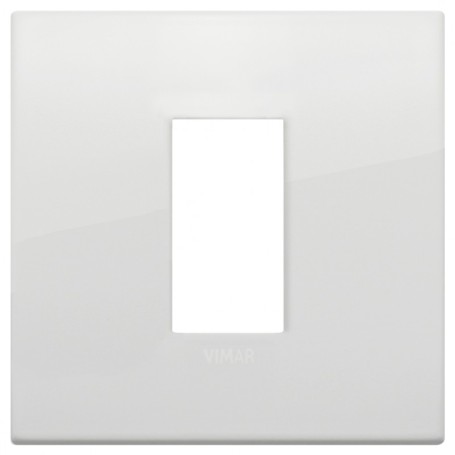 Placca Classic 1M polar scatola rotonda Vimar Arkè 19641.06 Placca Classic 1M polar scatola rotonda Vimar Arkè 19641.06