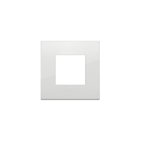 Placca Classic 2M polar scatola rotonda Vimar Arkè 19642.06 Placca Classic 2M polar scatola rotonda Vimar Arkè 19642.06